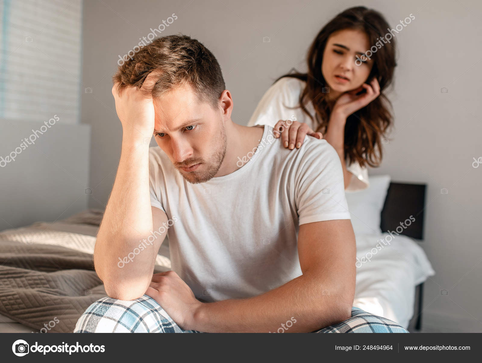 depositphotos 248494964 stock photo young couple in the bedroom